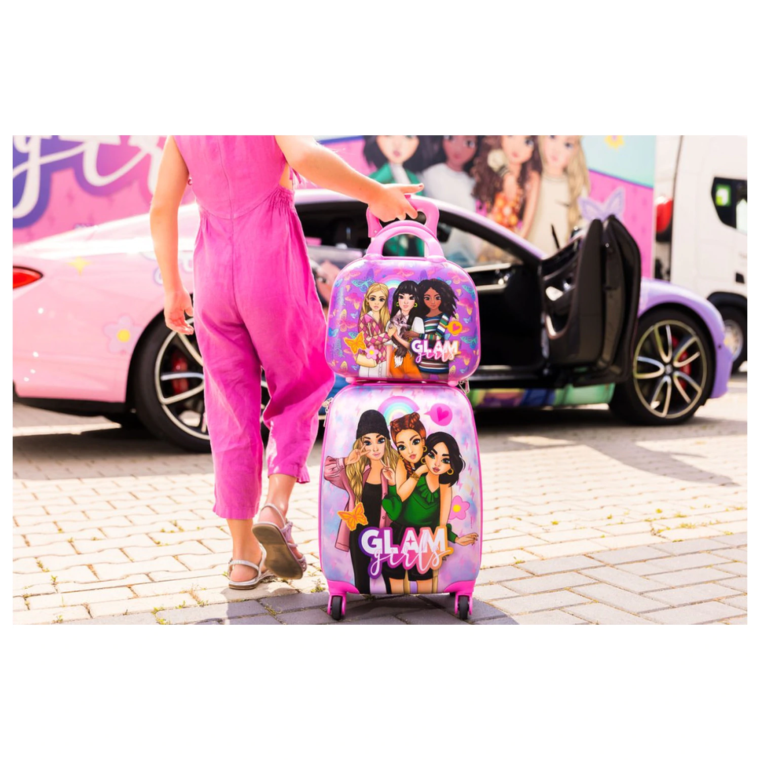 Glam Girls Friends geanta de voiaj, valiza 30 cm poza produsului