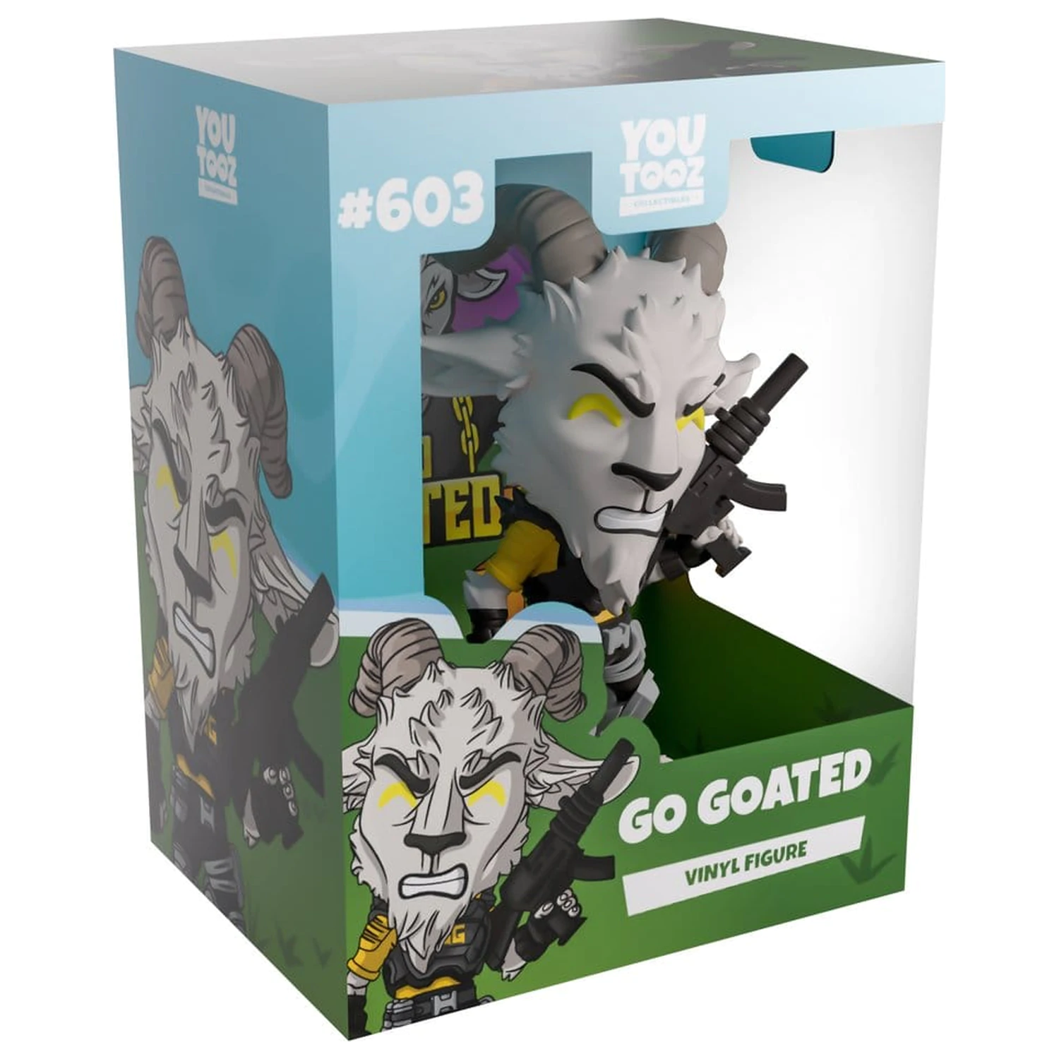 Go Goated Vinyl Figure Combat Goat 11 cm poza produsului
