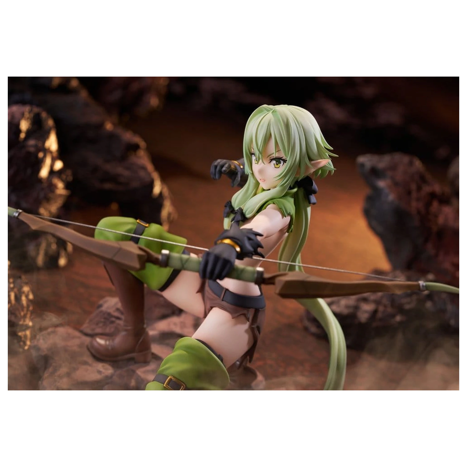 Goblin Slayer II Figurina PVC 1/7 High Elf Archer battle with goblins Ver. AmiAmi Limited Edition 16 cm poza produsului