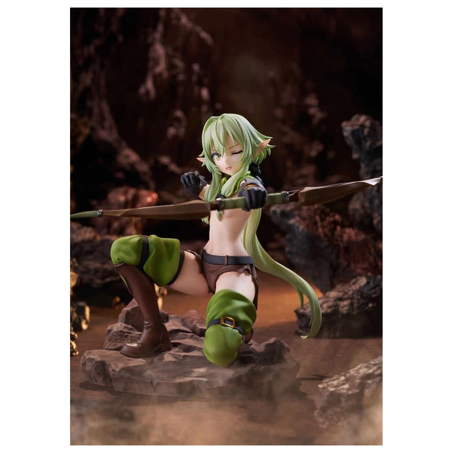 Goblin Slayer II Figurina PVC 1/7 High Elf Archer battle with goblins Ver. AmiAmi Limited Edition 16 cm poza produsului