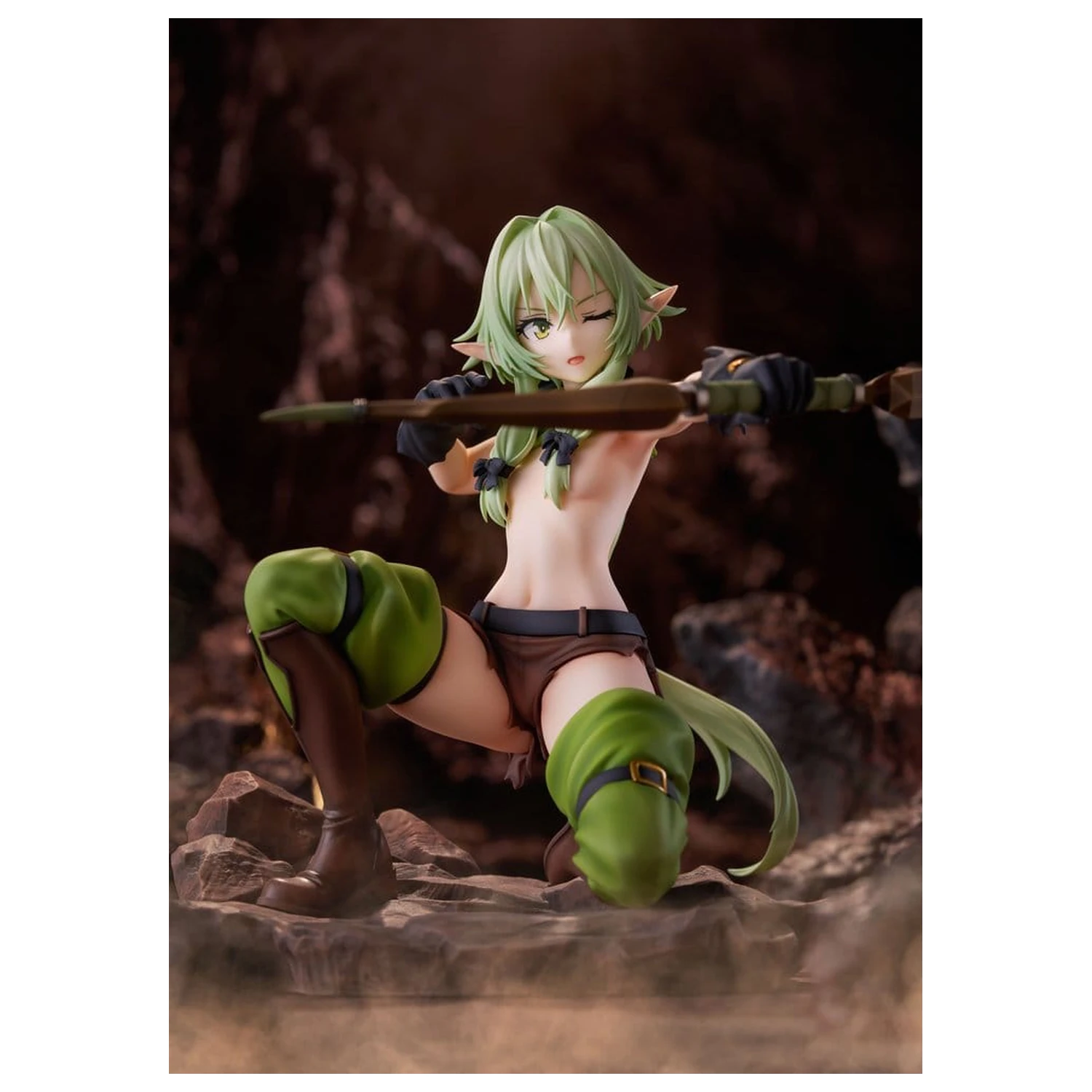 Goblin Slayer II Figurina PVC 1/7 High Elf Archer battle with goblins Ver. AmiAmi Limited Edition 16 cm poza produsului
