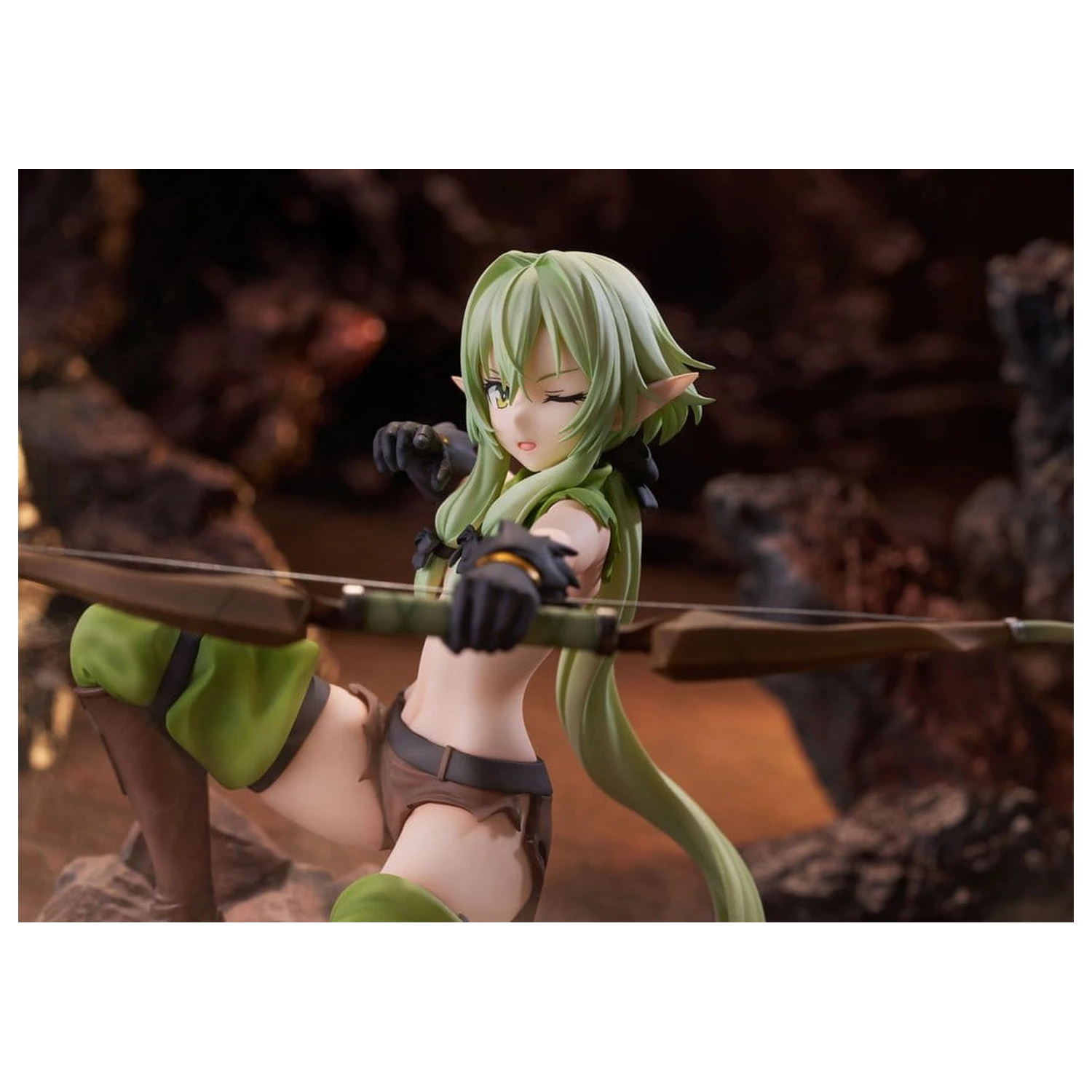 Goblin Slayer II Figurina PVC 1/7 High Elf Archer battle with goblins Ver. AmiAmi Limited Edition 16 cm poza produsului