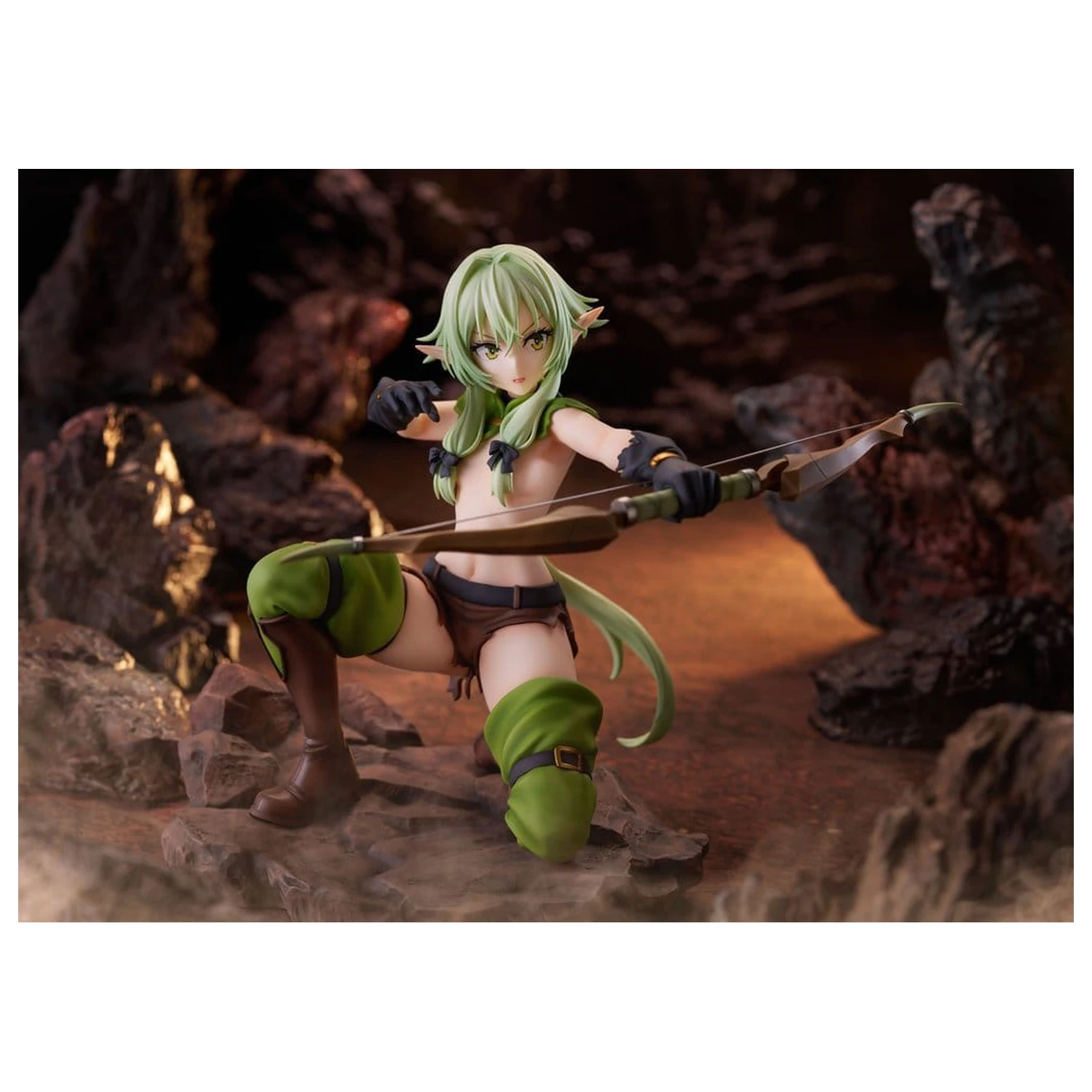 Goblin Slayer II Figurina PVC 1/7 High Elf Archer battle with goblins Ver. AmiAmi Limited Edition 16 cm poza produsului