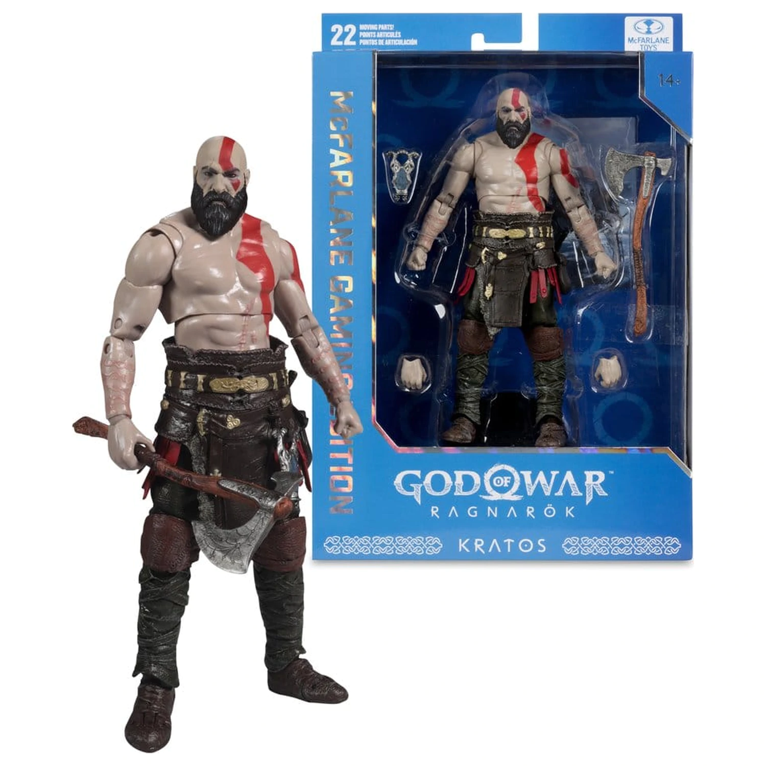 God of War figurina de actiune Kratos 18 cm poza produsului