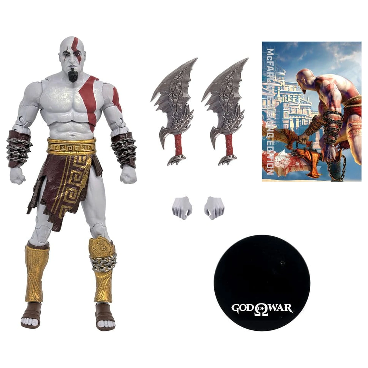 God of War McFarlane Gaming Edition Figura de actiune Kratos 18 cm poza produsului