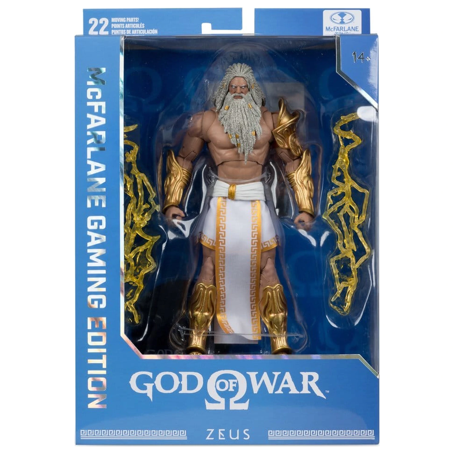 God of War McFarlane Gaming Edition Figura de actiune Zeus 18 cm poza produsului