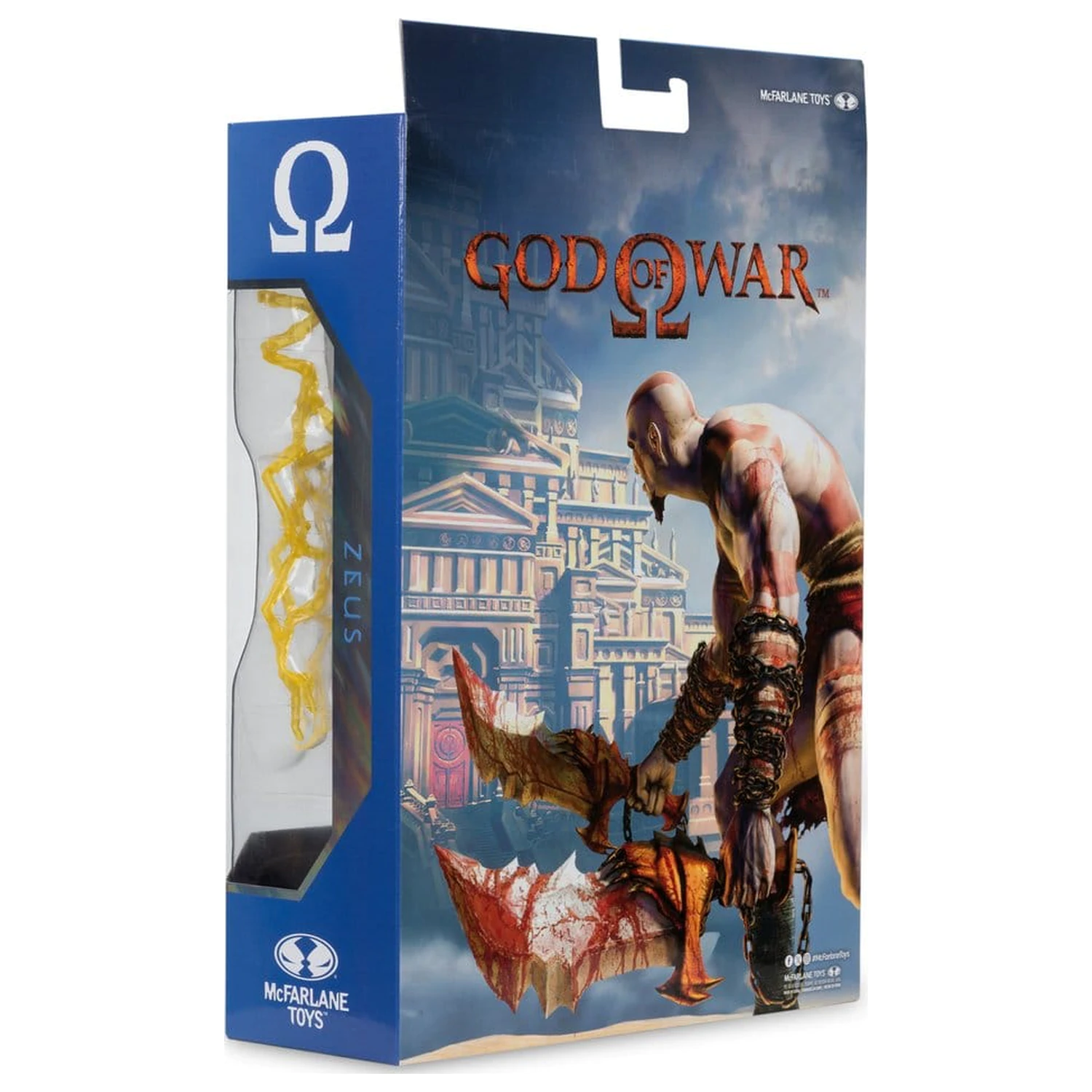 God of War McFarlane Gaming Edition Figura de actiune Zeus 18 cm poza produsului