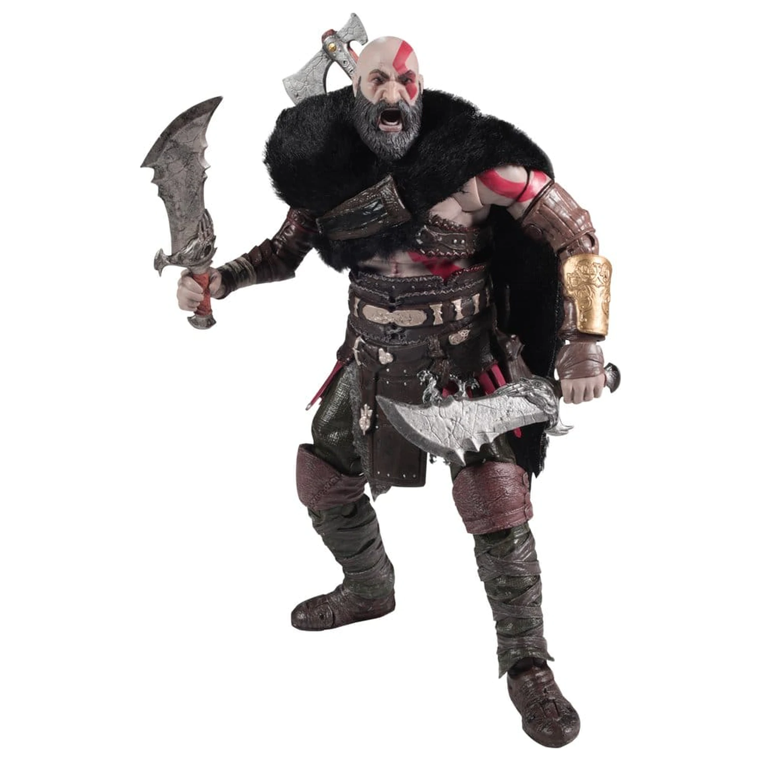 God of War Ragnarok McFarlane Elite Edition Deluxe Figurina de actiune Kratos #18 18 cm poza produsului