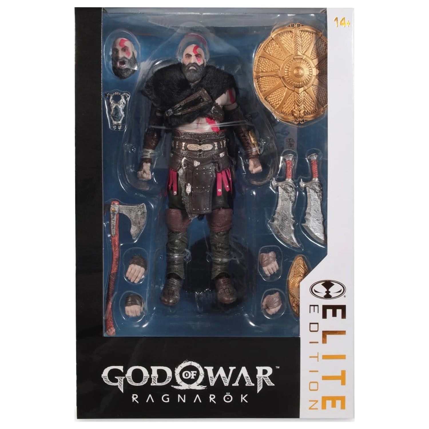 God of War Ragnarok McFarlane Elite Edition Deluxe Figurina de actiune Kratos #18 18 cm poza produsului
