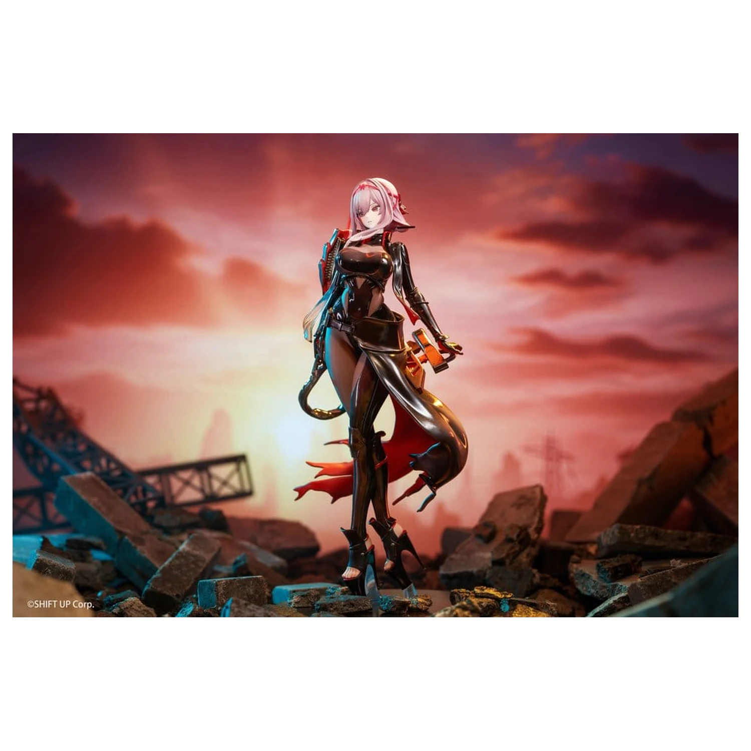Goddess of Victory: Nikke figurina PVC 1/10 Scarlet: Black Shadow 21 cm poza produsului