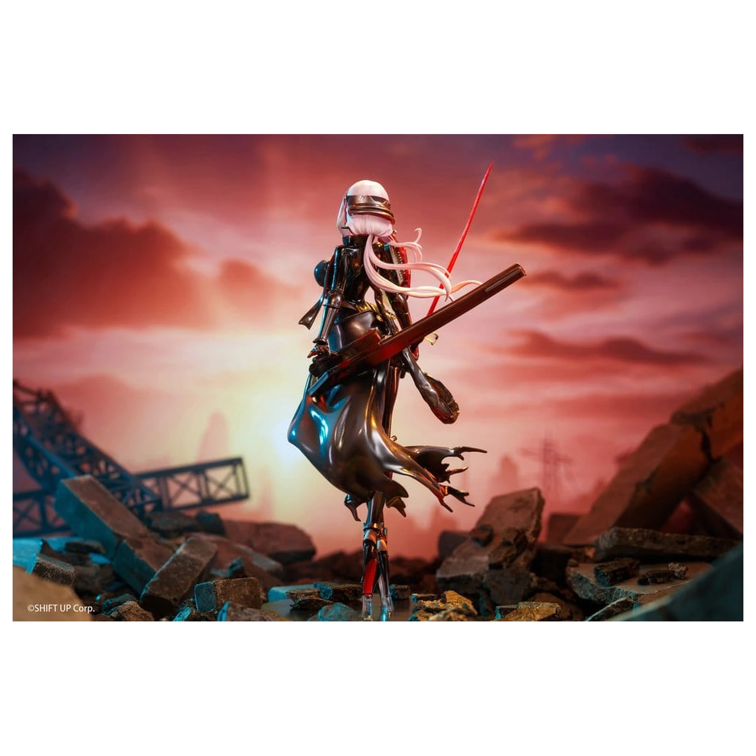 Goddess of Victory: Nikke figurina PVC 1/10 Scarlet: Black Shadow 21 cm poza produsului