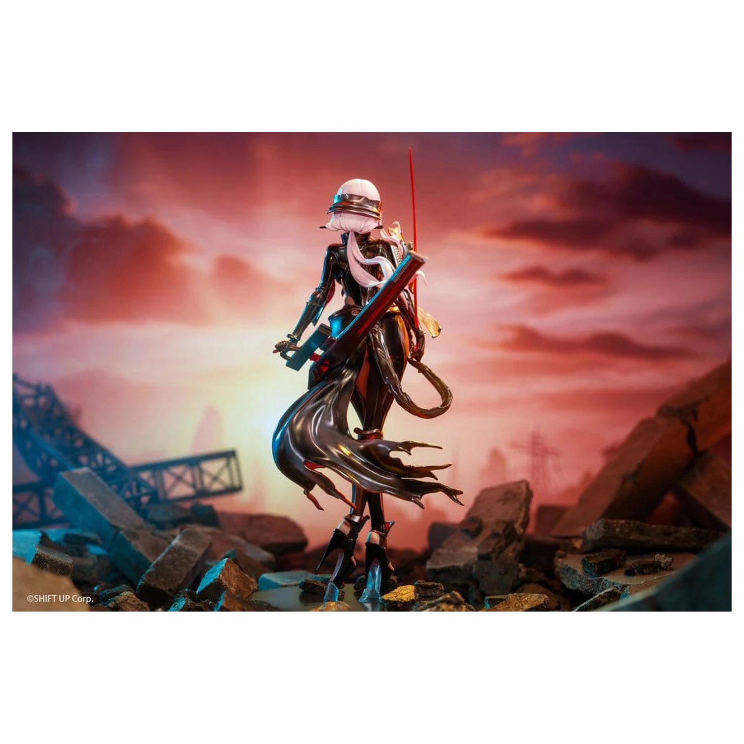 Goddess of Victory: Nikke figurina PVC 1/10 Scarlet: Black Shadow 21 cm poza produsului