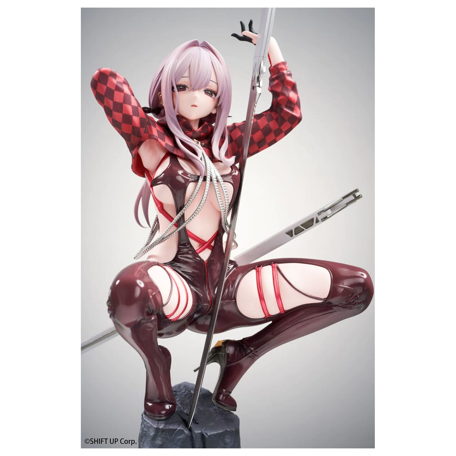Goddess of Victory: Nikke Statuie PVC 1/10 Scarlet: Racer's High 22 cm poza produsului