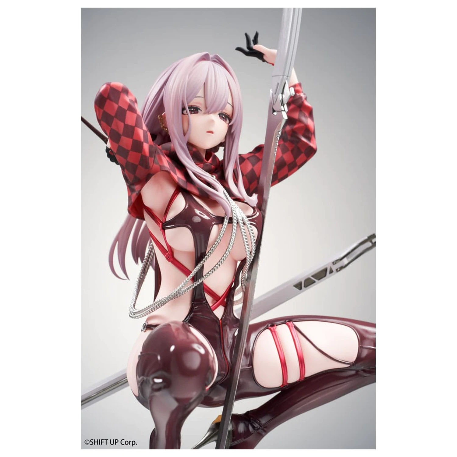 Goddess of Victory: Nikke Statuie PVC 1/10 Scarlet: Racer's High 22 cm poza produsului