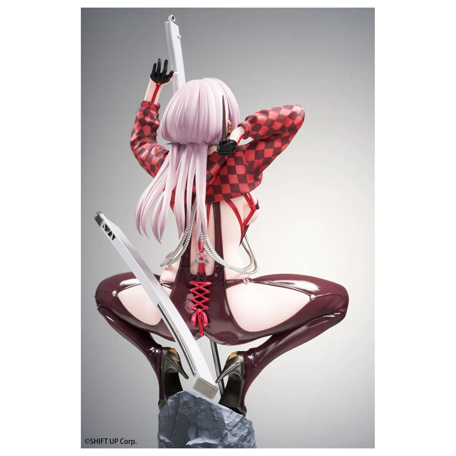 Goddess of Victory: Nikke Statuie PVC 1/10 Scarlet: Racer's High 22 cm poza produsului
