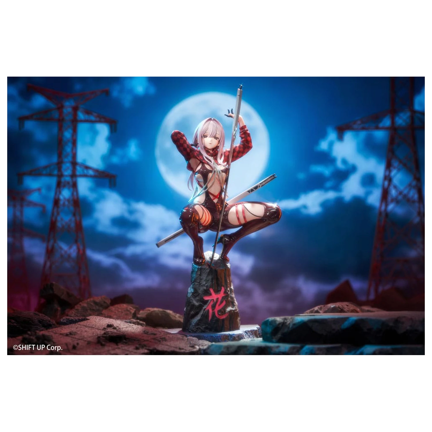 Goddess of Victory: Nikke Statuie PVC 1/10 Scarlet: Racer's High 22 cm poza produsului