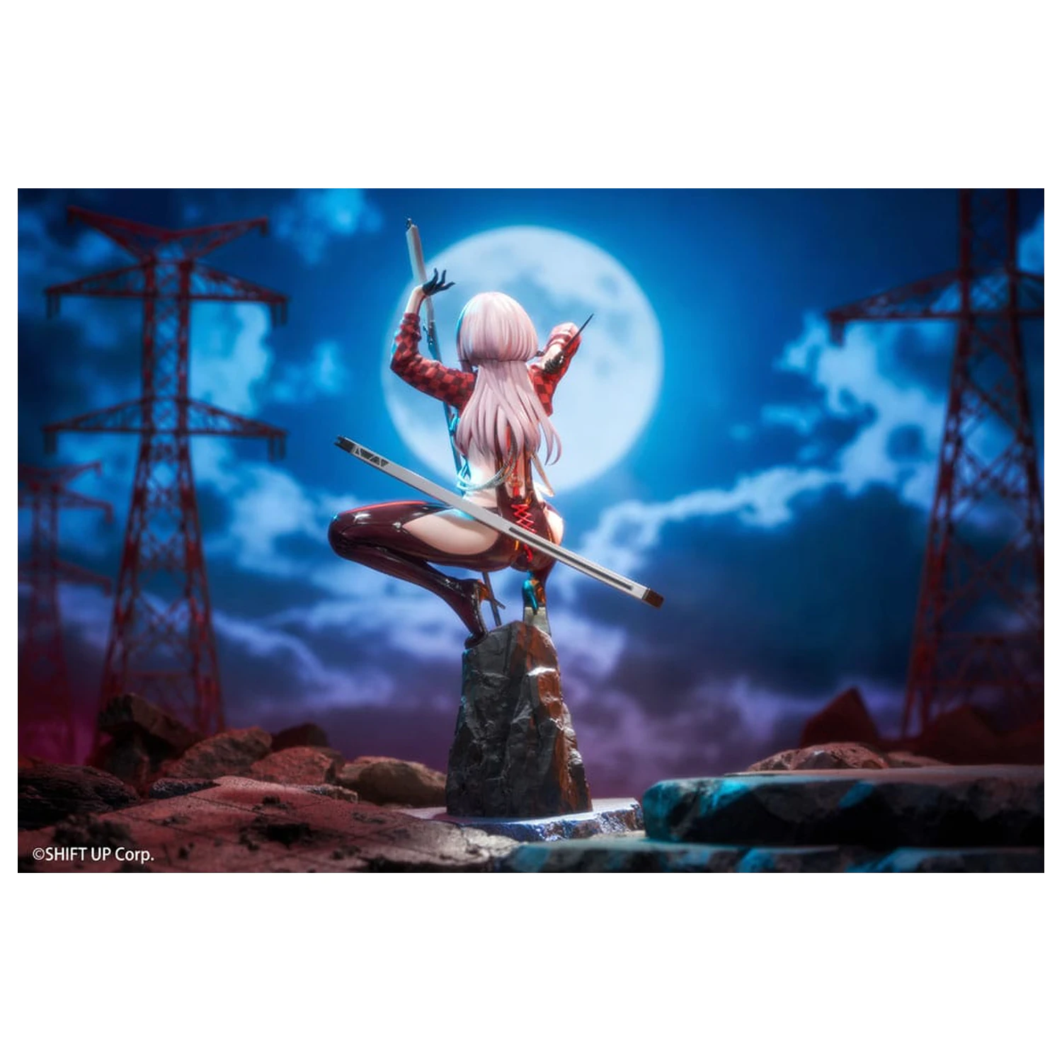Goddess of Victory: Nikke Statuie PVC 1/10 Scarlet: Racer's High 22 cm poza produsului