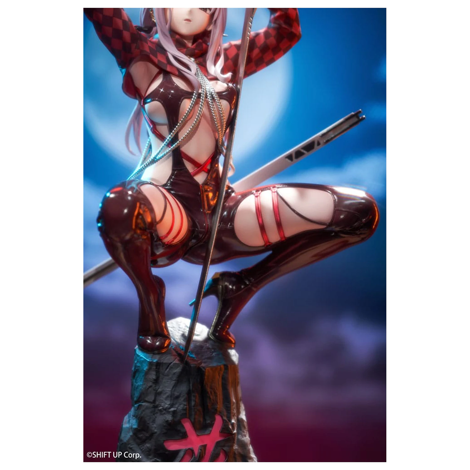 Goddess of Victory: Nikke Statuie PVC 1/10 Scarlet: Racer's High 22 cm poza produsului