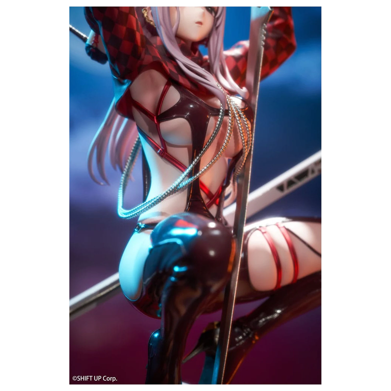 Goddess of Victory: Nikke Statuie PVC 1/10 Scarlet: Racer's High 22 cm poza produsului