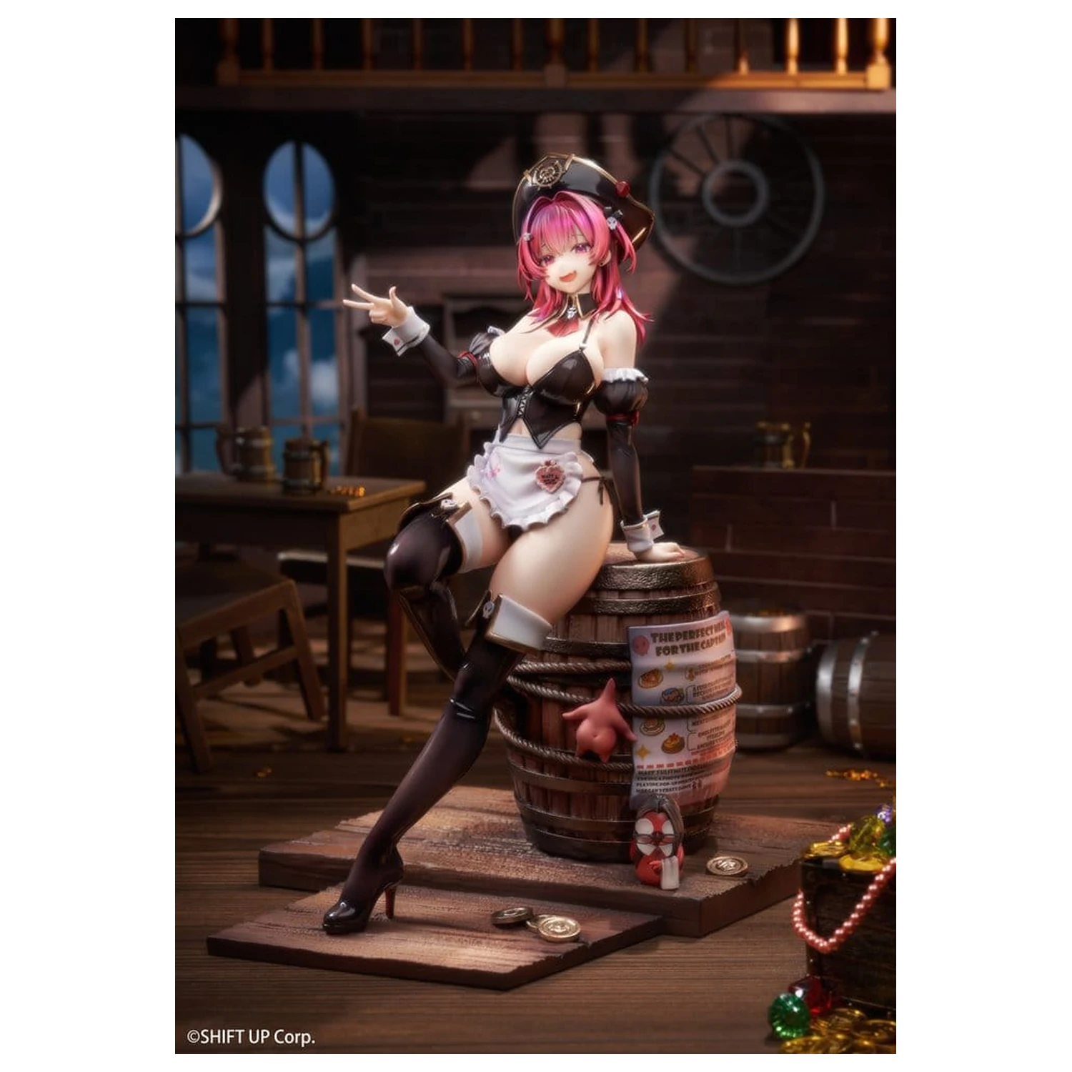 Goddess of Victory: Nikke Statuie PVC 1/4 Mast: Romantic Maid Deluxe Edition 42 cm poza produsului