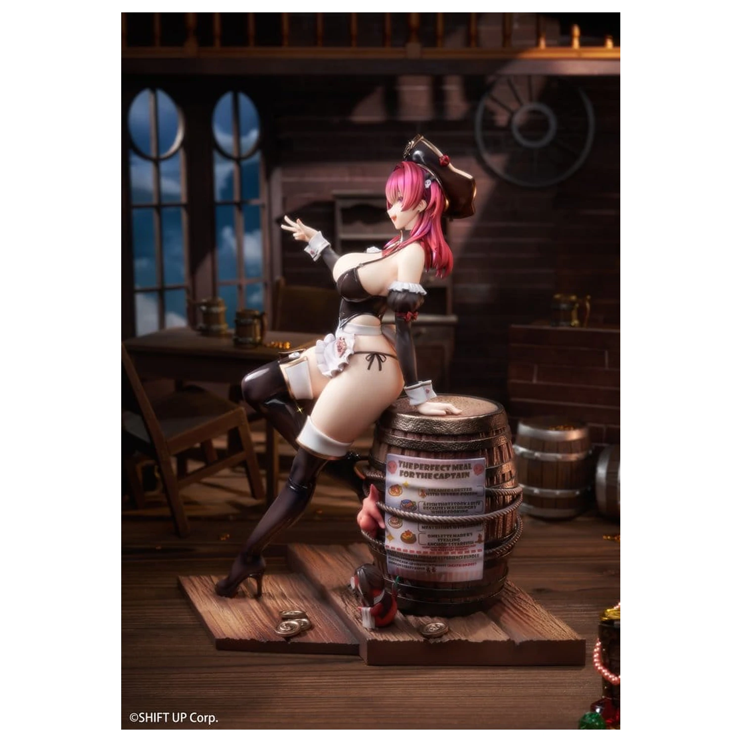 Goddess of Victory: Nikke Statuie PVC 1/4 Mast: Romantic Maid Deluxe Edition 42 cm poza produsului
