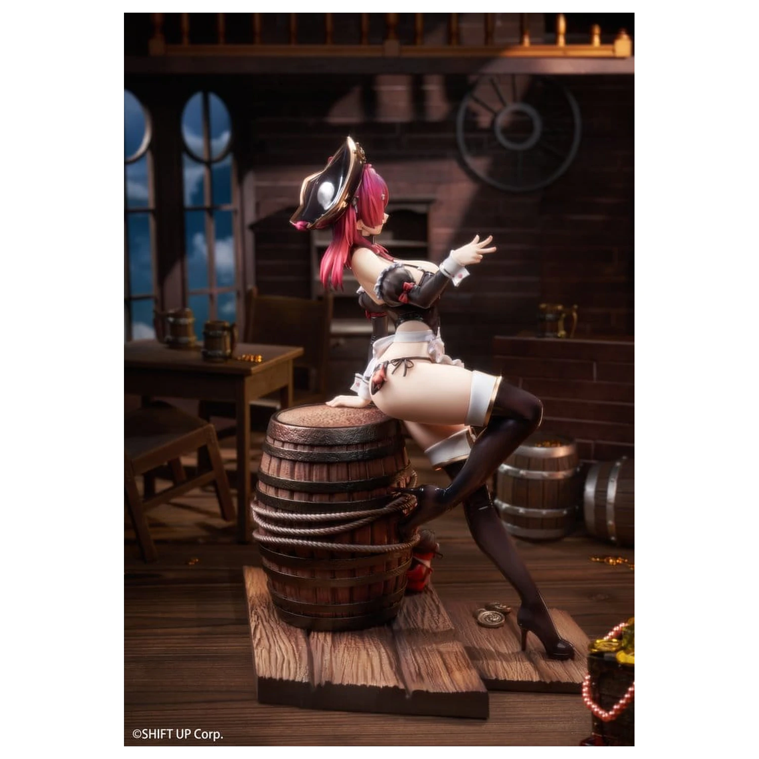 Goddess of Victory: Nikke Statuie PVC 1/4 Mast: Romantic Maid Deluxe Edition 42 cm poza produsului