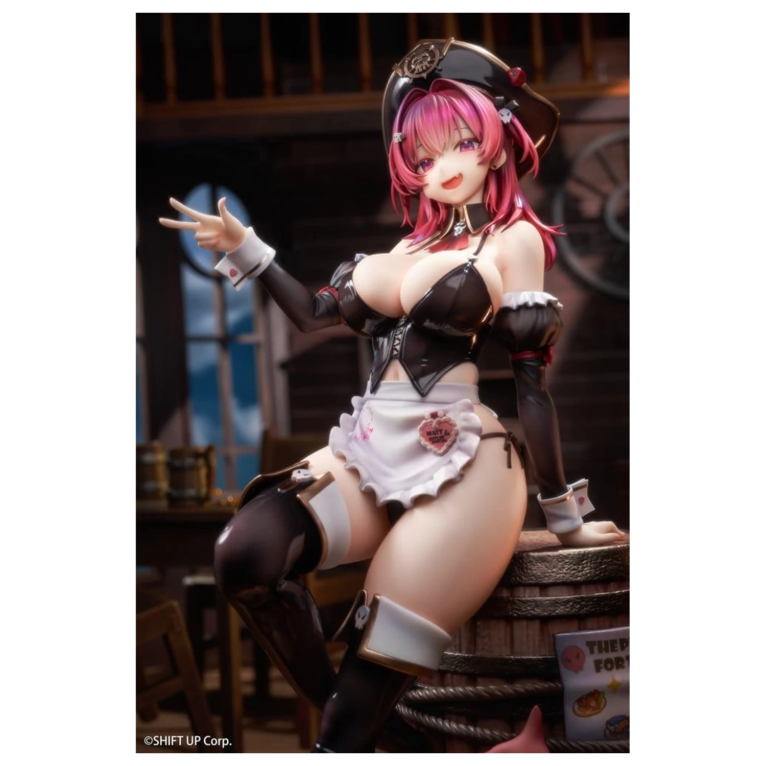 Goddess of Victory: Nikke Statuie PVC 1/4 Mast: Romantic Maid Deluxe Edition 42 cm poza produsului
