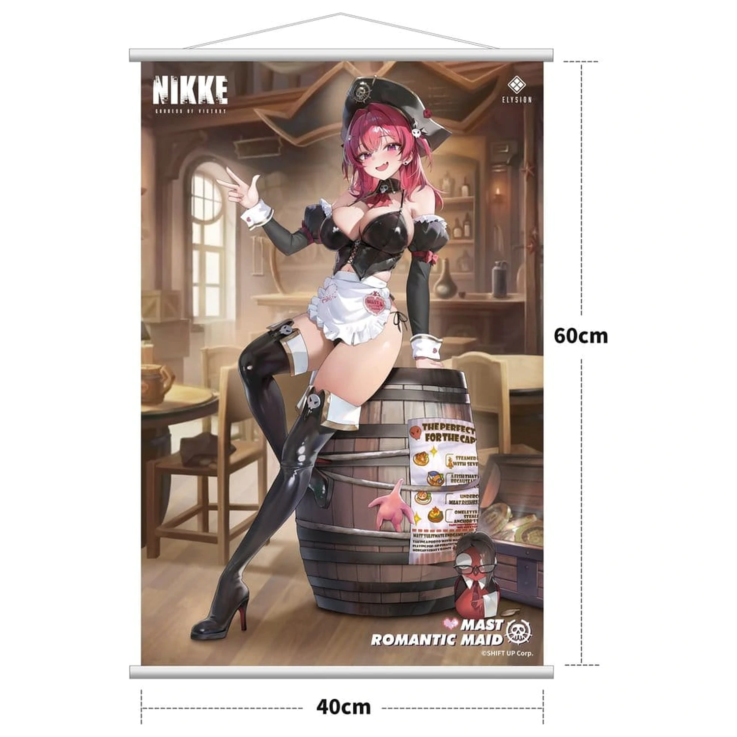 Goddess of Victory: Nikke Statuie PVC 1/4 Mast: Romantic Maid Deluxe Edition 42 cm poza produsului