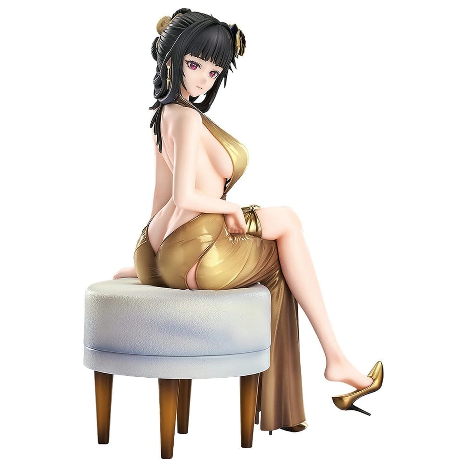 Goddess of Victory: Nikke statuie PVC 1/7 D: Killer Wife - Secret Party Cleaner 21 cm poza produsului