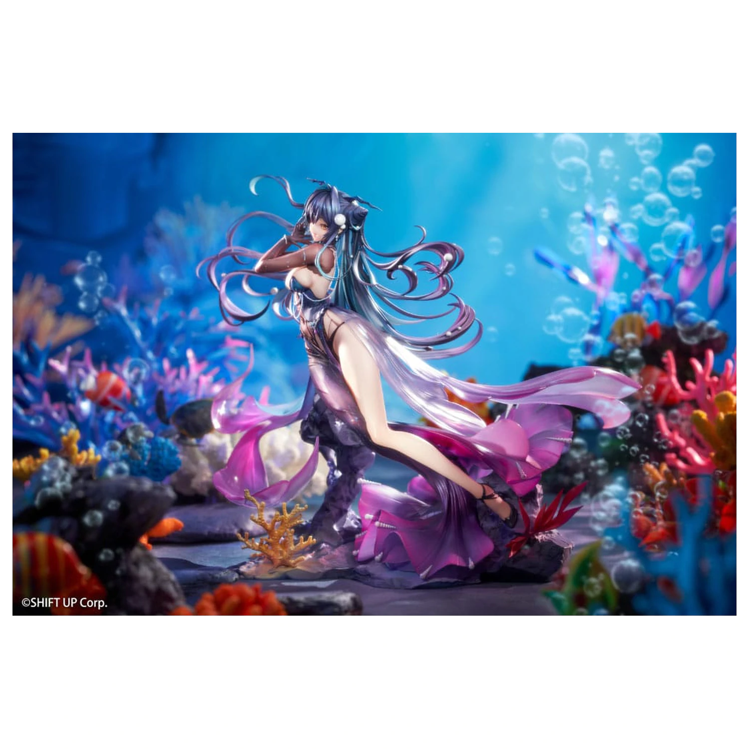 Goddess of Victory: Nikke statuie PVC 1/7 Little Mermaid Abyss Flower Deluxe Editie 24 cm poza produsului