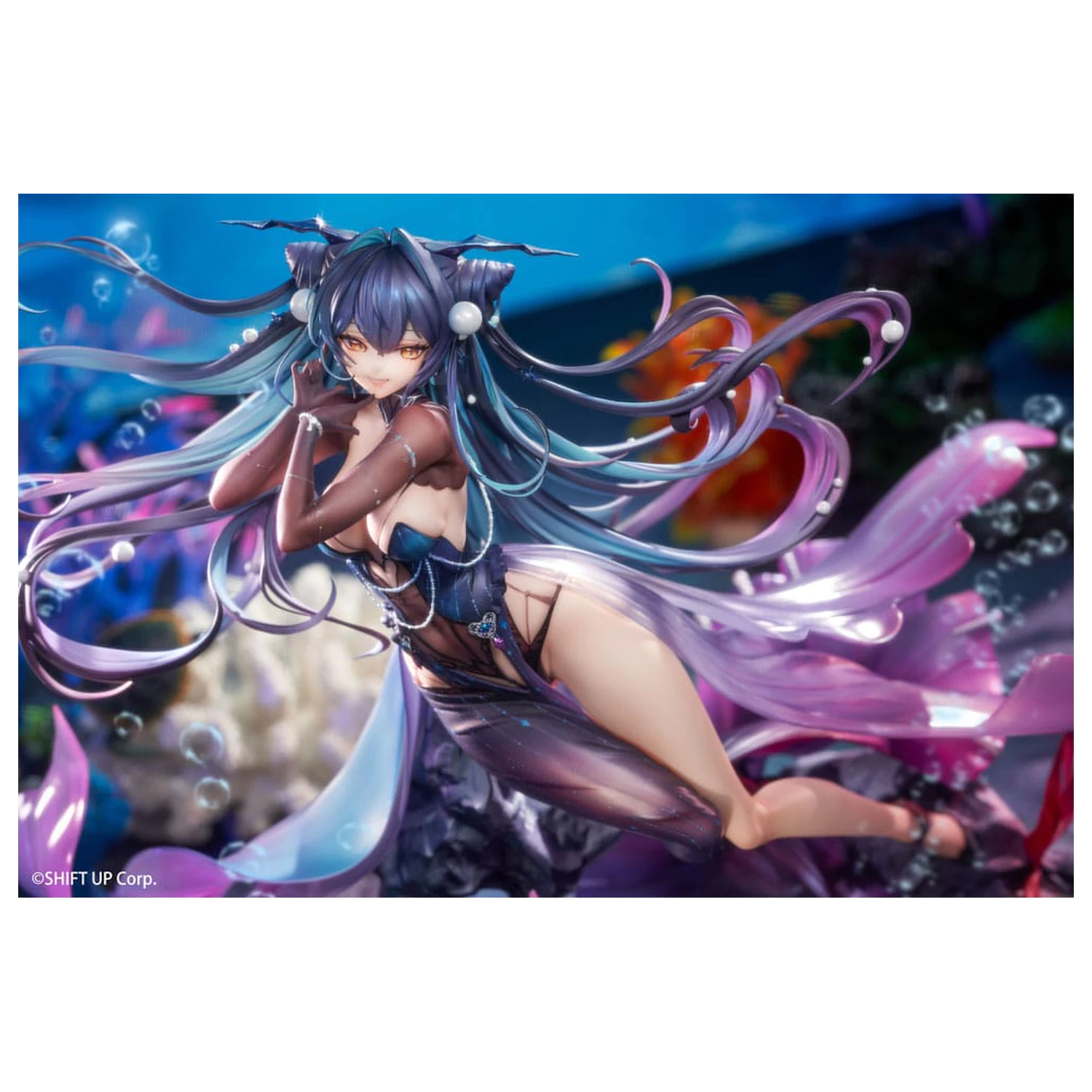 Goddess of Victory: Nikke statuie PVC 1/7 Little Mermaid Abyss Flower Deluxe Editie 24 cm poza produsului