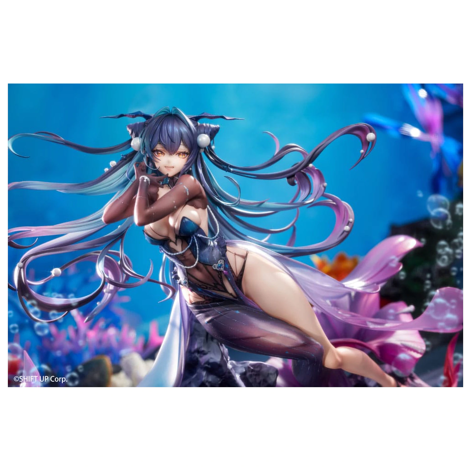 Goddess of Victory: Nikke statuie PVC 1/7 Little Mermaid Abyss Flower Deluxe Editie 24 cm poza produsului