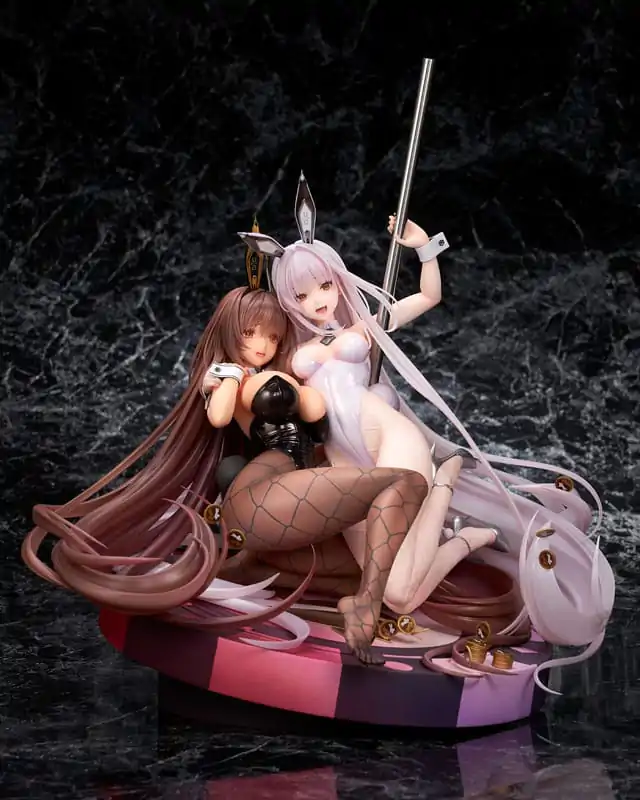Goddess of Victory: Nikke Statuie 1/7 Noir & Blanc Bunny X 777 Ver. 28 cm poza produsului