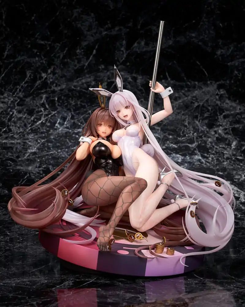 Goddess of Victory: Nikke Statuie 1/7 Noir & Blanc Bunny X 777 Ver. 28 cm poza produsului