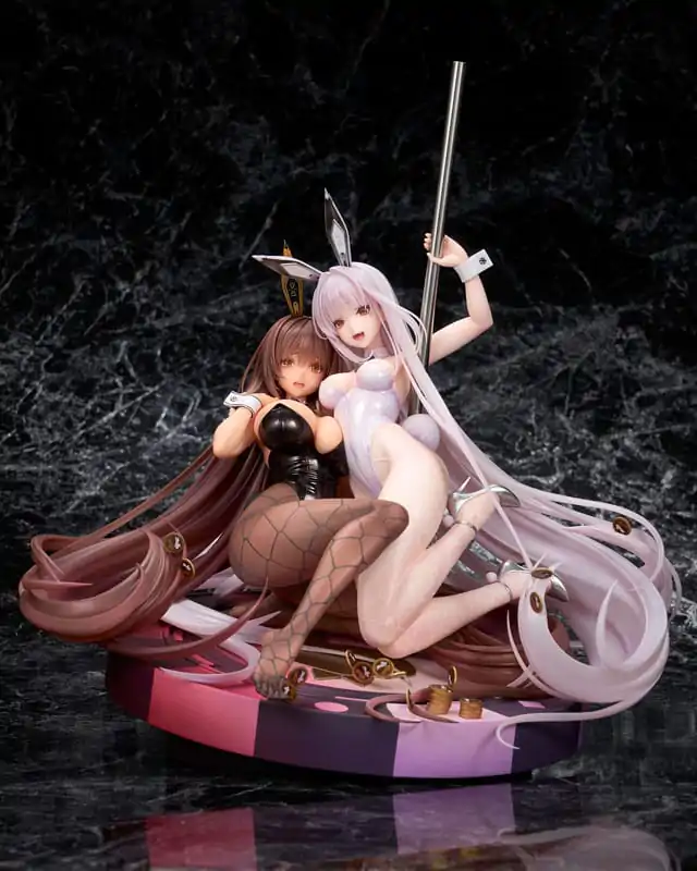 Goddess of Victory: Nikke Statuie 1/7 Noir & Blanc Bunny X 777 Ver. 28 cm poza produsului