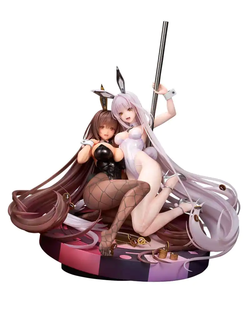 Goddess of Victory: Nikke Statuie 1/7 Noir & Blanc Bunny X 777 Ver. 28 cm poza produsului