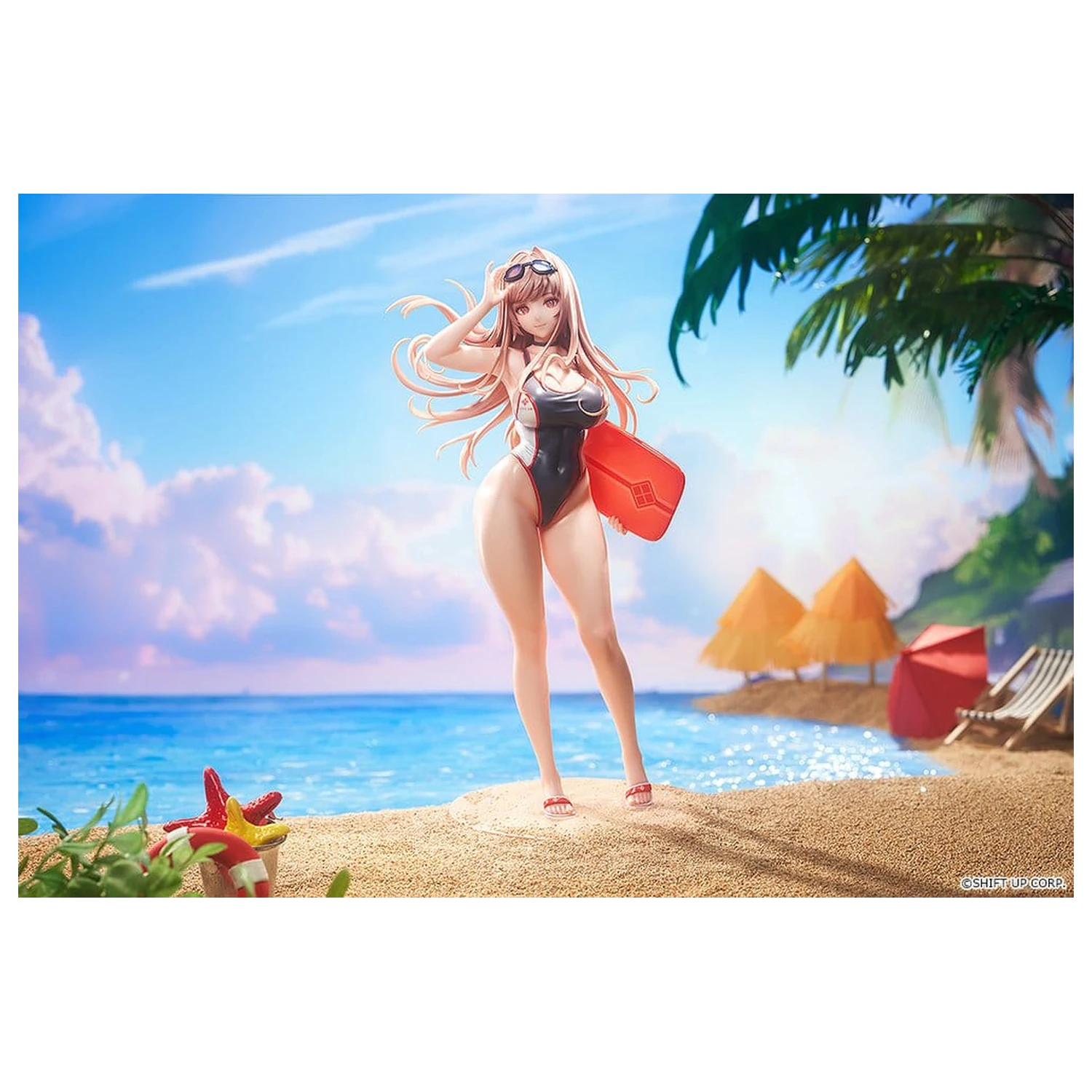 Goddess of Victory: Nikke figurina PVC 1/7 Rapi: Classic Vacation 25 cm poza produsului