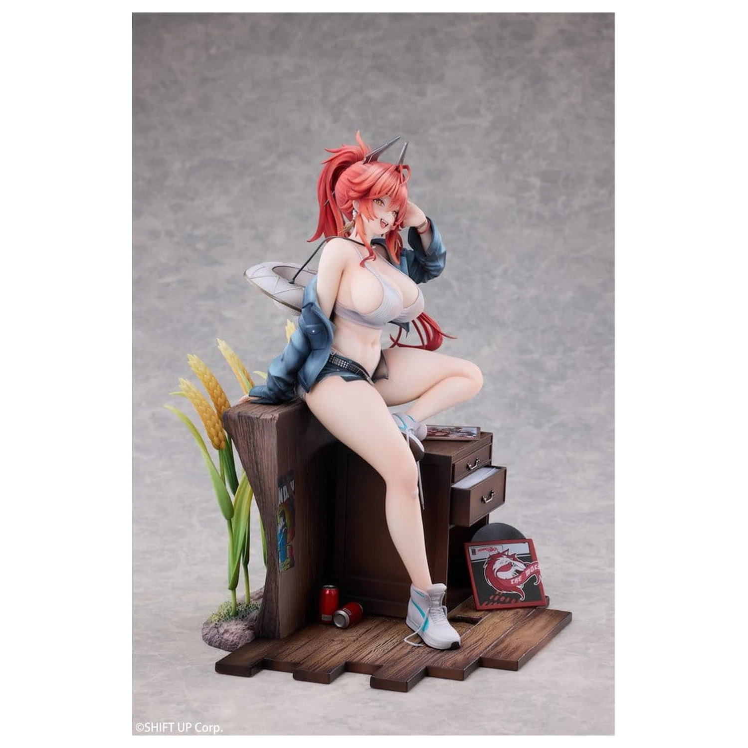 Goddess of Victory: Nikke figurina PVC 1/7 Red Hood: Retro Days Deluxe Edition 25 cm poza produsului