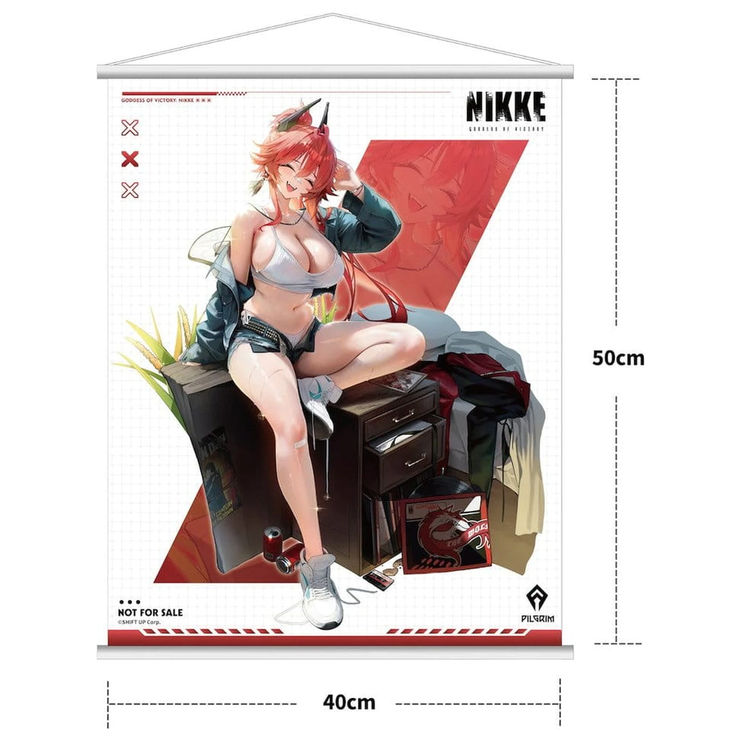 Goddess of Victory: Nikke figurina PVC 1/7 Red Hood: Retro Days Deluxe Edition 25 cm poza produsului