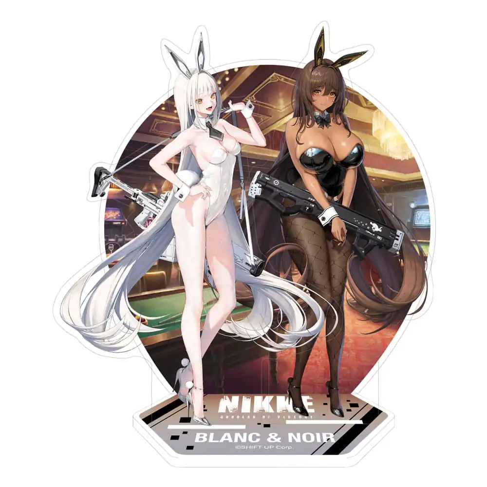 Goddess of Victory: Nikke Diorama Acrilic Blanc & Noir 18 cm poza produsului