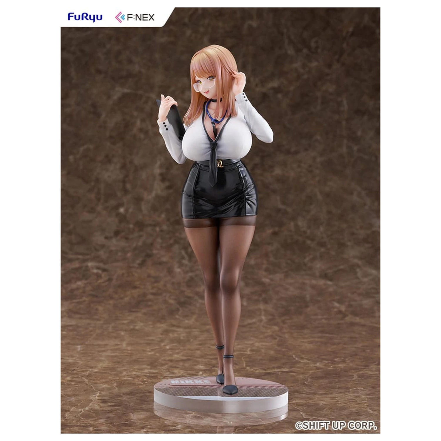 Goddess of Victory: Nikke F:Nex Statuie PVC 1/7 Emma Office Therapy 25 cm poza produsului