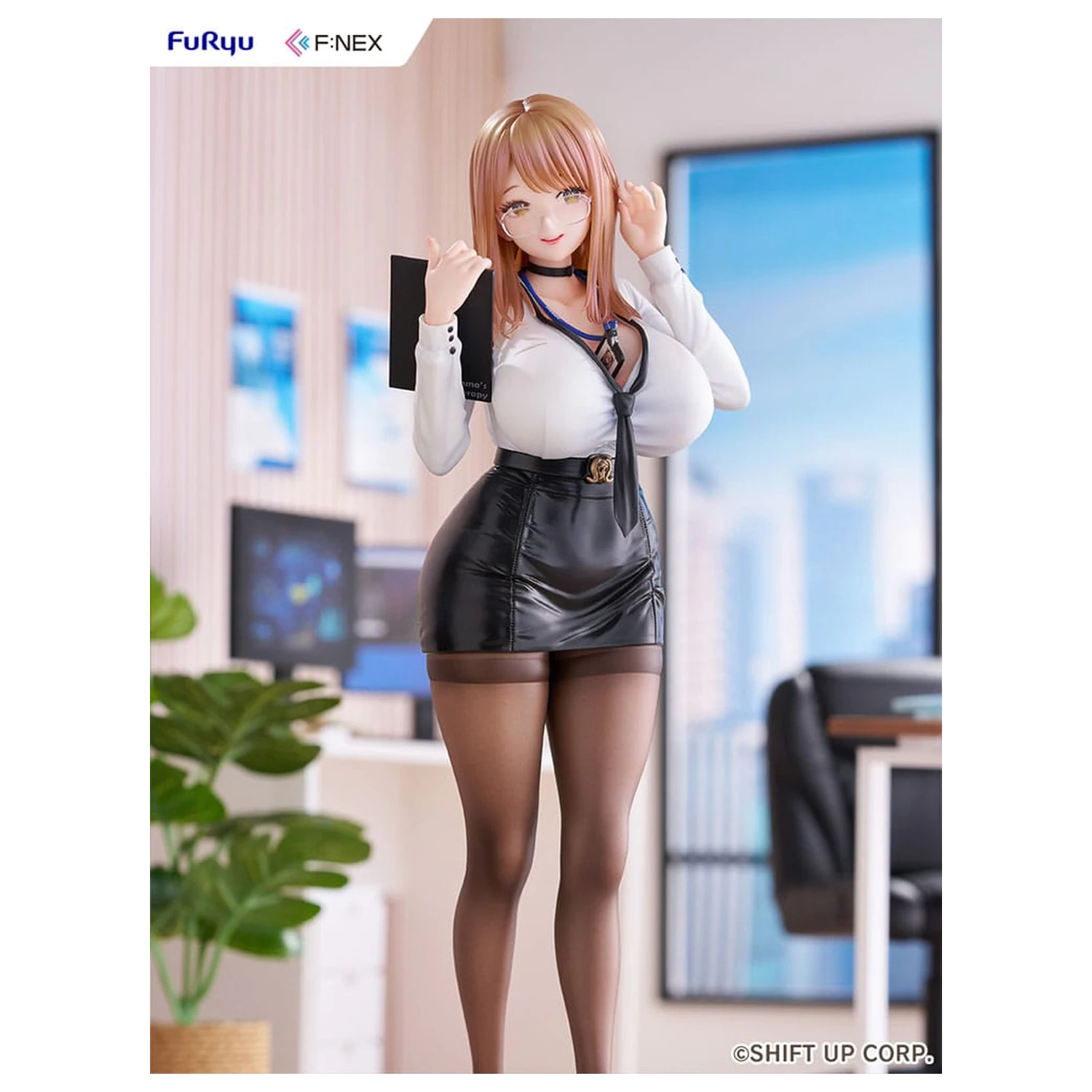 Goddess of Victory: Nikke F:Nex Statuie PVC 1/7 Emma Office Therapy 25 cm poza produsului