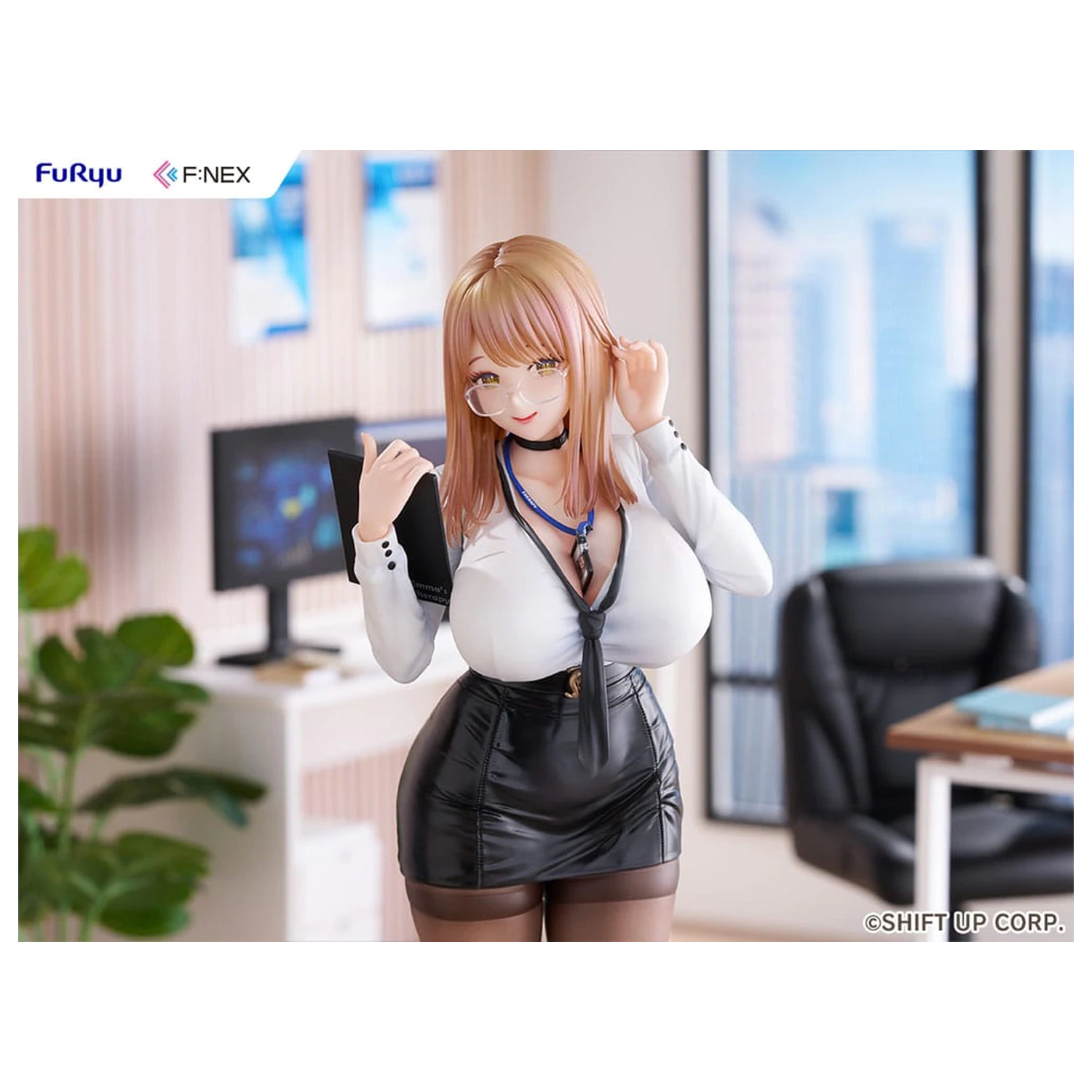 Goddess of Victory: Nikke F:Nex Statuie PVC 1/7 Emma Office Therapy 25 cm poza produsului