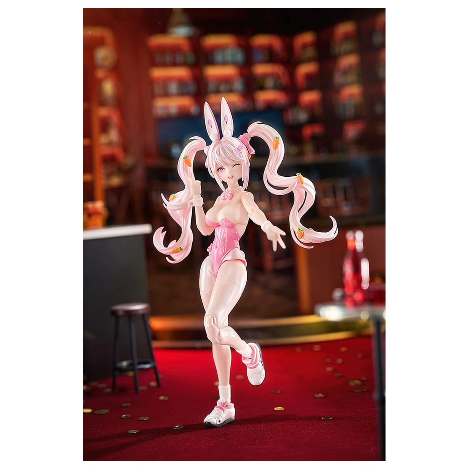 Goddess of Victory: Nikke Hyper Body Figurina de actiune Alice: Wonderland Bunny 15 cm poza produsului