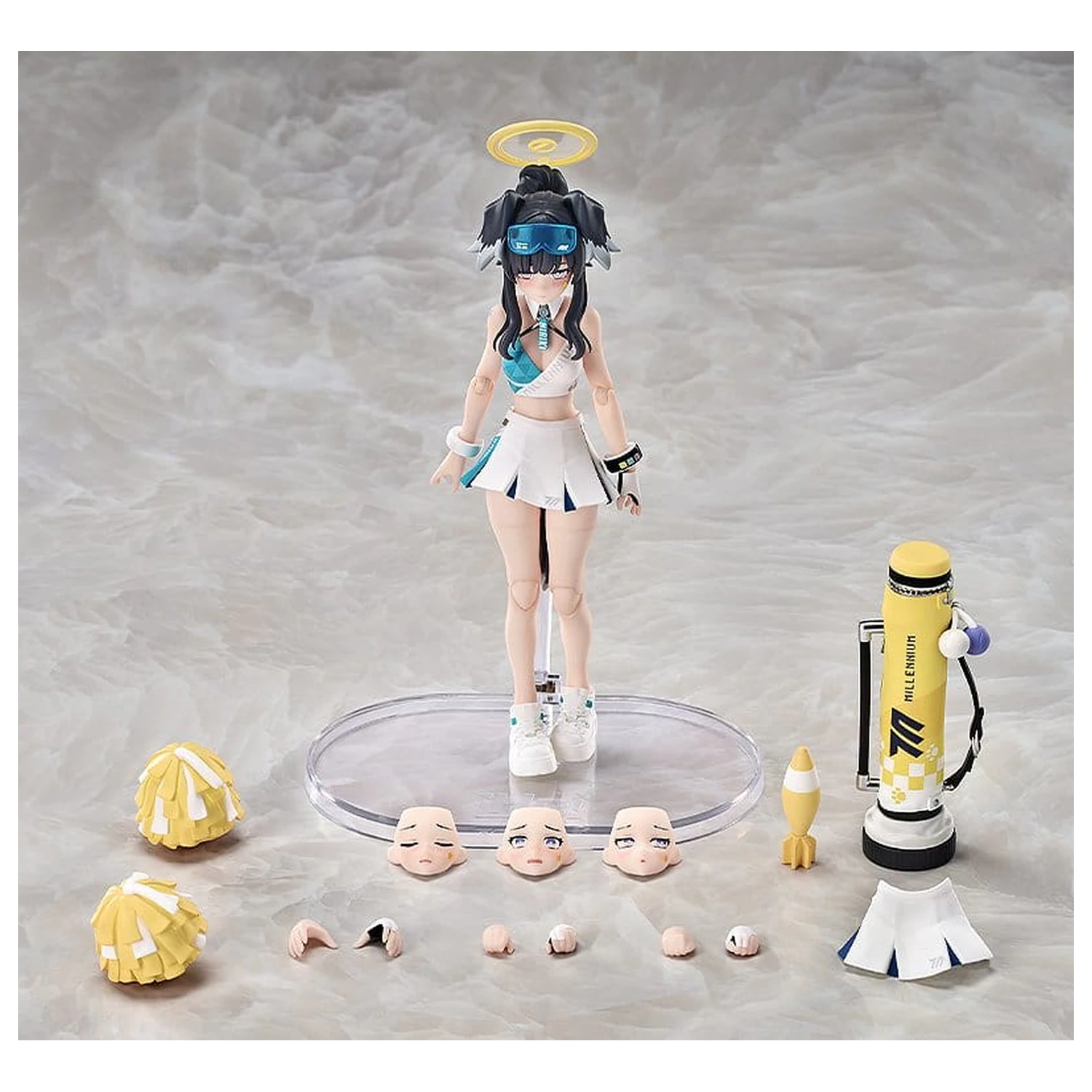 Goddess of Victory: Nikke Hyper Body Figurina de actiune Hibiki (Cheer Squad) 15 cm poza produsului