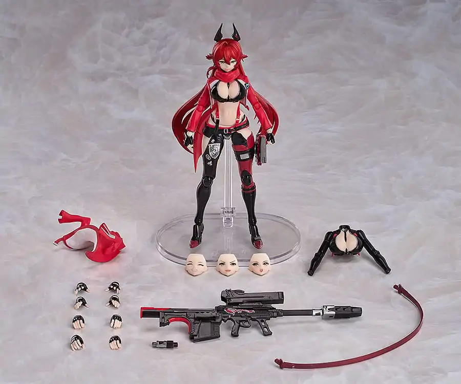 Goddess of Victory: Nikke statuie PVC Hyper Body Red Hood 15 cm poza produsului