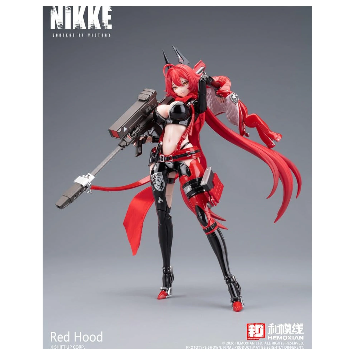 Goddess of Victory: Nikke kit model din plastic 1/12 Red Hood 18 cm poza produsului