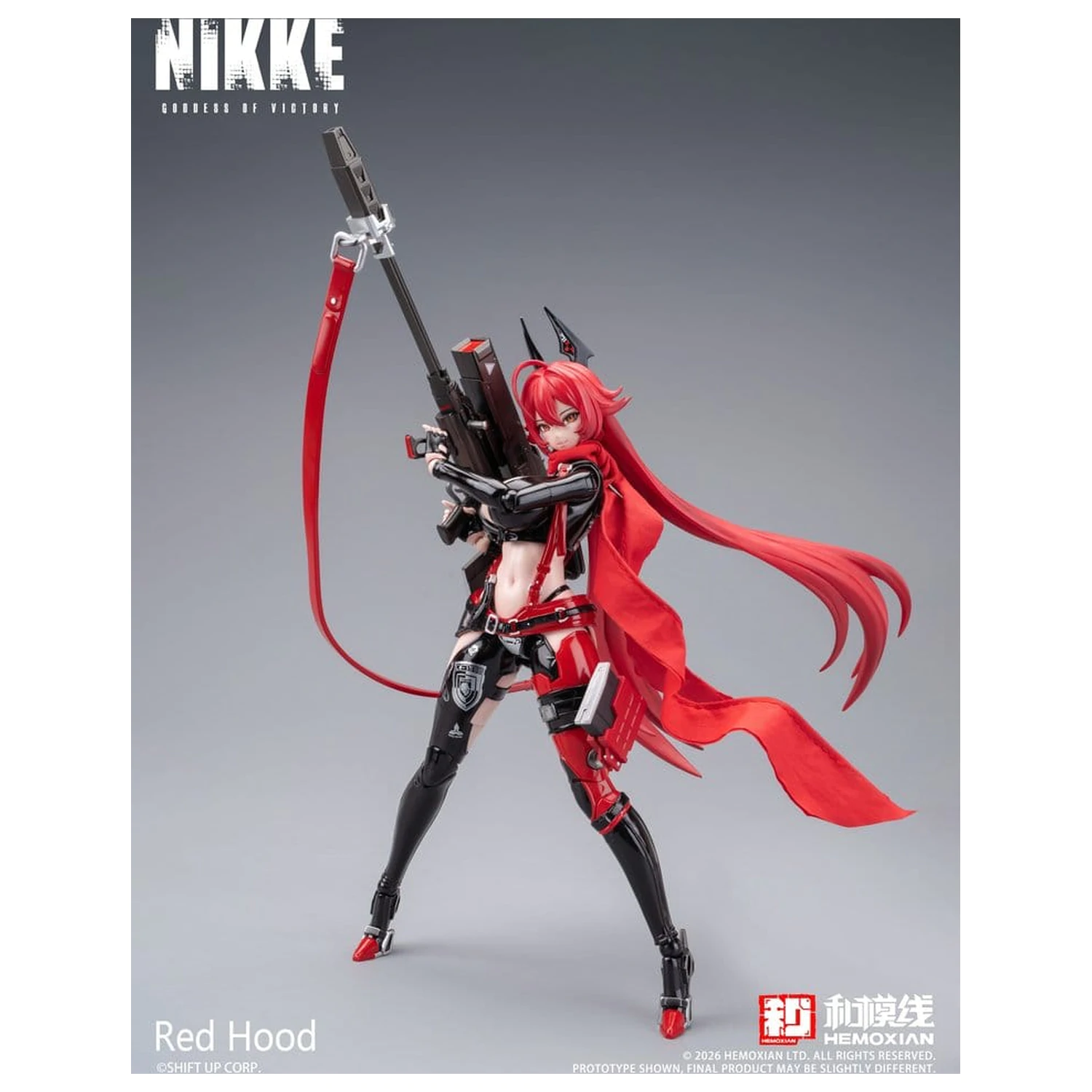 Goddess of Victory: Nikke kit model din plastic 1/12 Red Hood 18 cm poza produsului