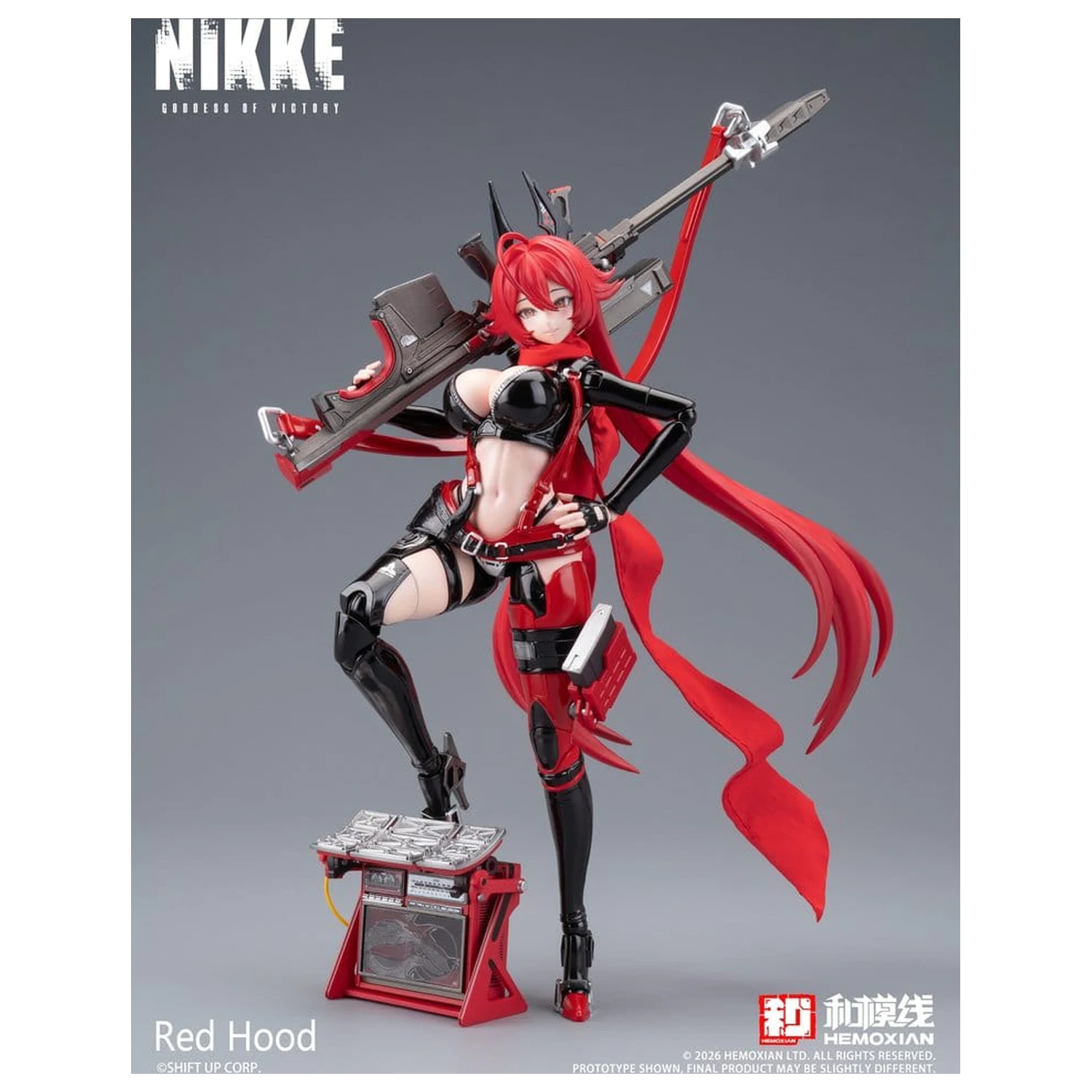 Goddess of Victory: Nikke kit model din plastic 1/12 Red Hood 18 cm poza produsului