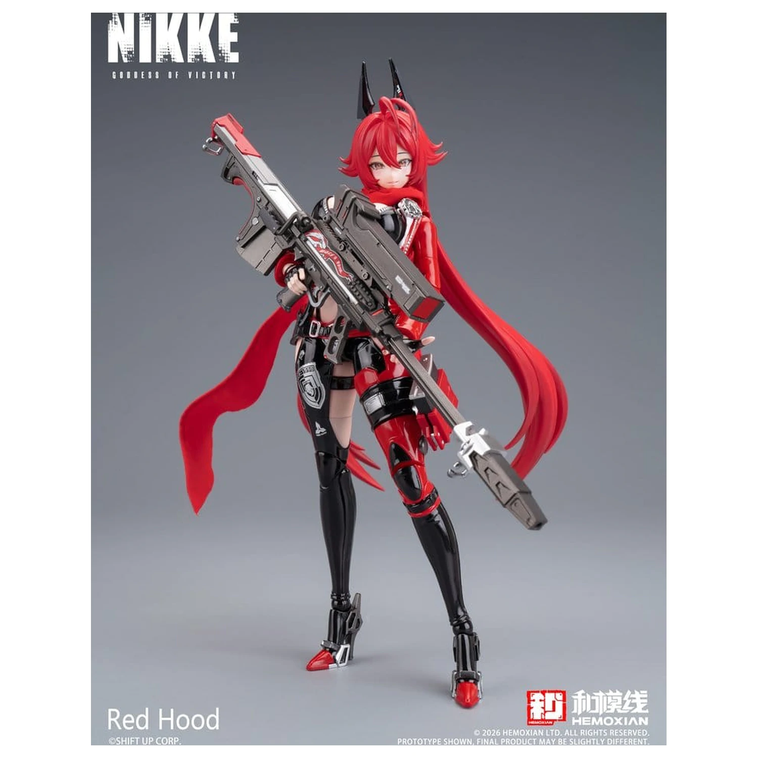 Goddess of Victory: Nikke kit model din plastic 1/12 Red Hood 18 cm poza produsului
